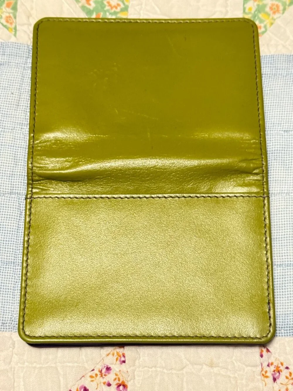 Multi Color Leather Card Case - Picture 4 of 4